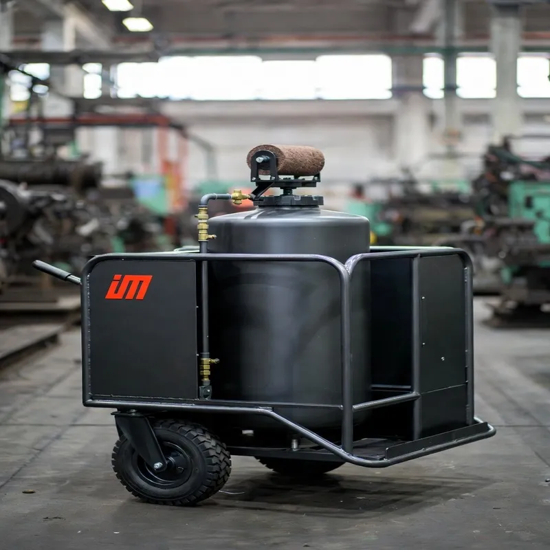 Mobiler Beölungswagen auf Rollen für flexible Einsätze.